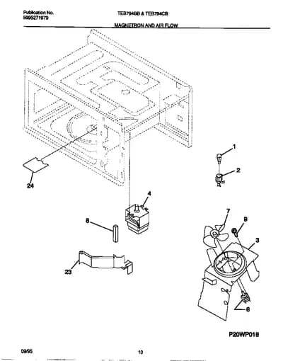 MAGNETRON AND AIR FLOW