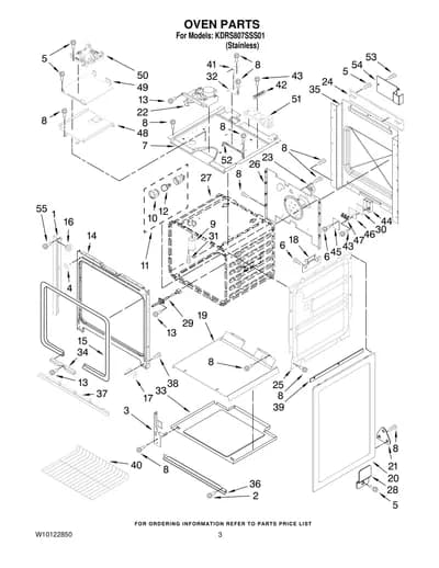 OVEN PARTS