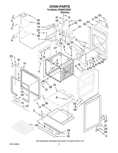 OVEN PARTS