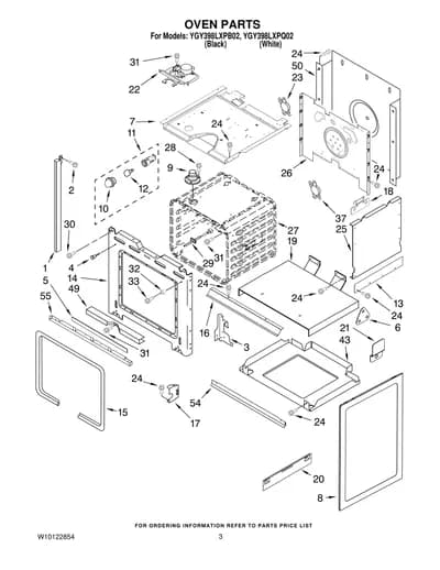 OVEN PARTS