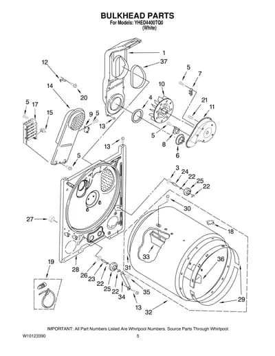 BULKHEAD PARTS