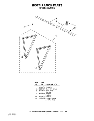 INSTALLATION PARTS