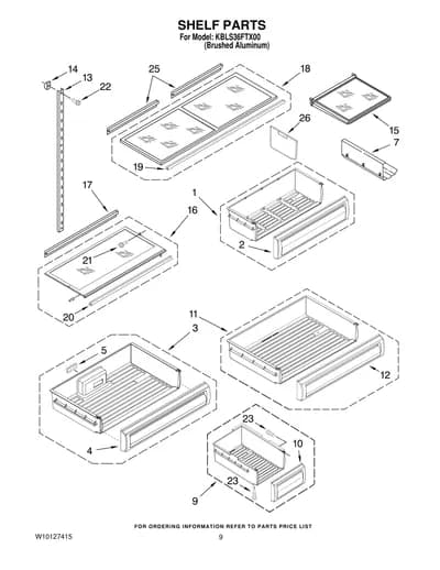 SHELF PARTS