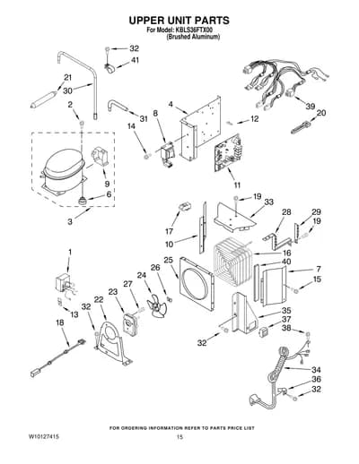 UPPER UNIT PARTS