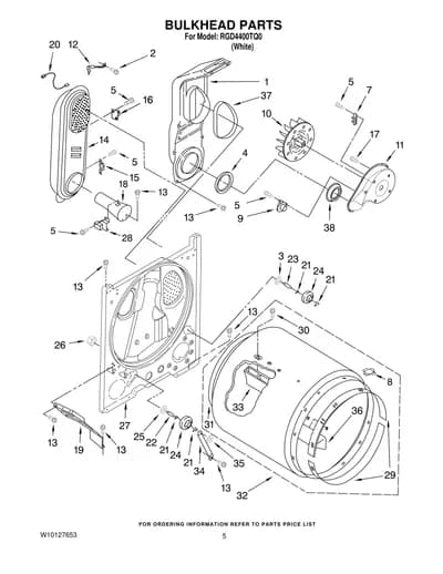 BULKHEAD PARTS