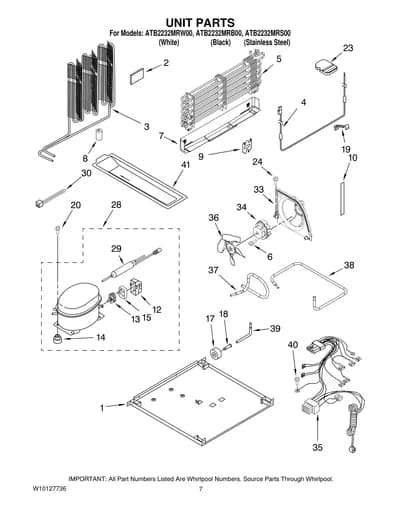 UNIT PARTS