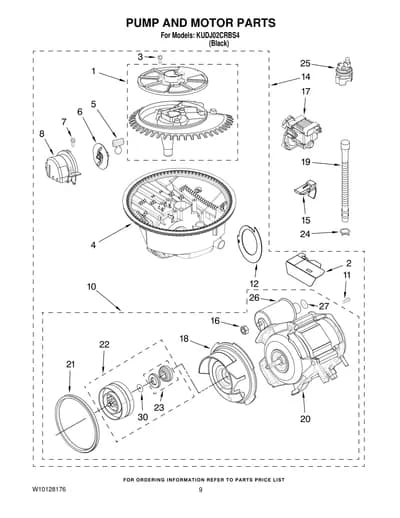PUMP AND MOTOR PARTS