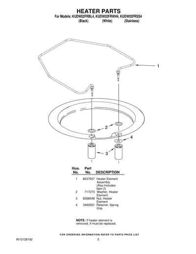HEATER PARTS