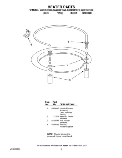 HEATER PARTS