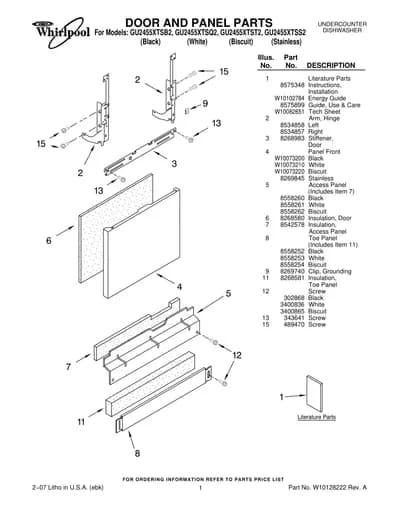 DOOR AND PANEL PARTS