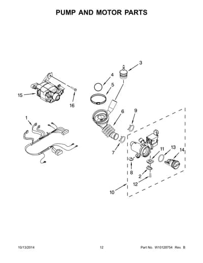PUMP AND MOTOR PARTS