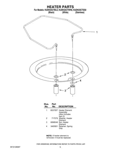 HEATER PARTS