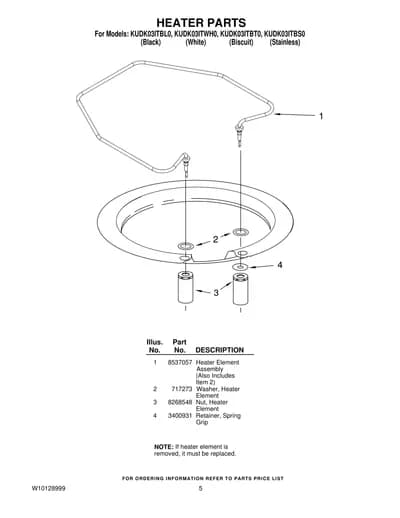 HEATER PARTS