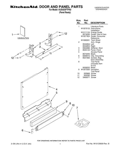 DOOR AND PANEL PARTS