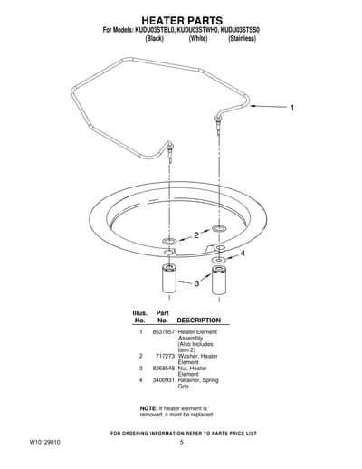 HEATER PARTS