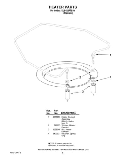 HEATER PARTS