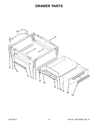 DRAWER PARTS