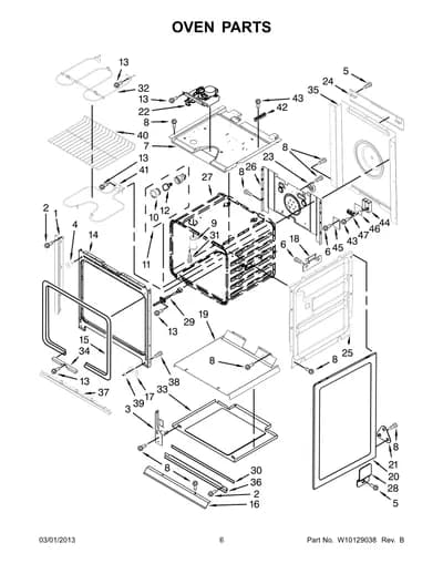 OVEN PARTS