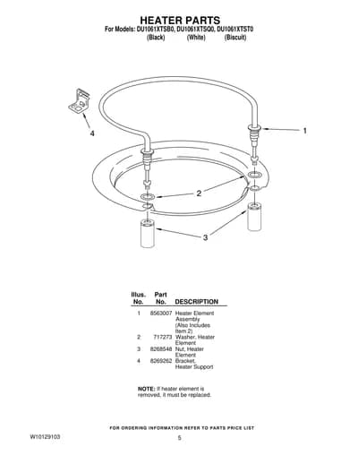 HEATER PARTS