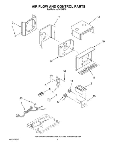 AIR FLOW AND CONTROL PARTS