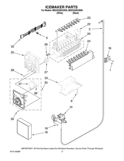 ICEMAKER PARTS