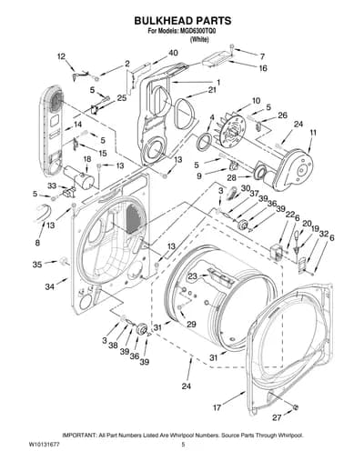 BULKHEAD PARTS