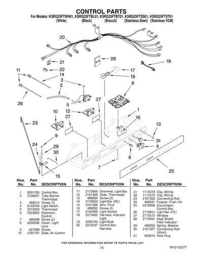 CONTROL PARTS