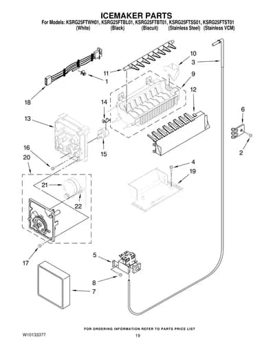 ICEMAKER PARTS