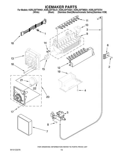 ICEMAKER PARTS