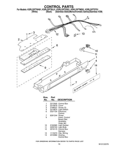 CONTROL PARTS