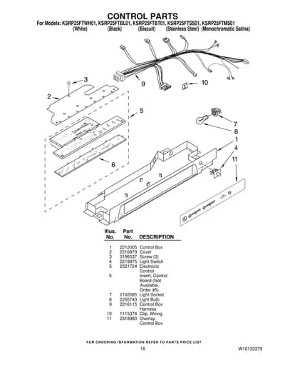 CONTROL PARTS