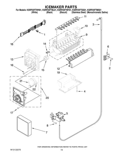 ICEMAKER PARTS