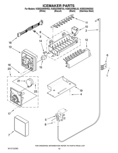 ICEMAKER PARTS