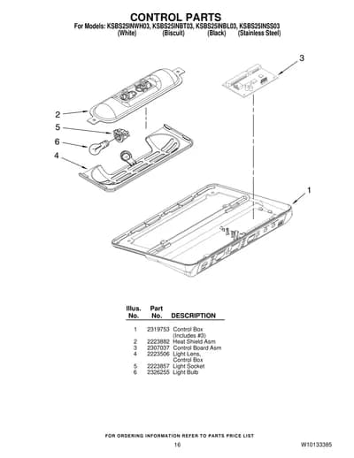 CONTROL PARTS
