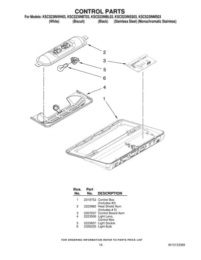 CONTROL PARTS