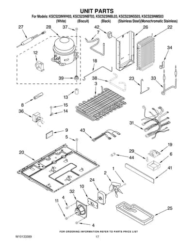 UNIT PARTS