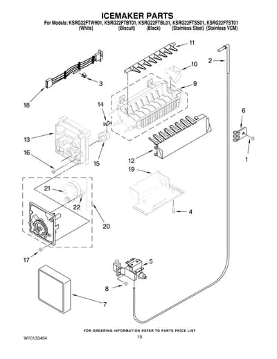 ICEMAKER PARTS