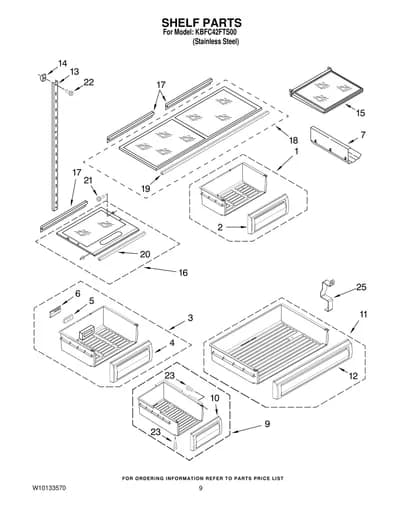 SHELF PARTS