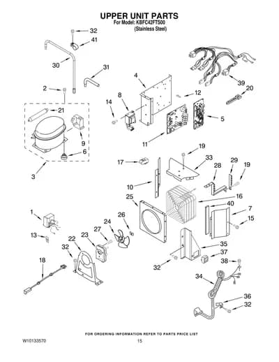 UPPER UNIT PARTS