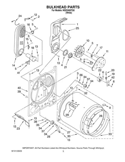 BULKHEAD PARTS