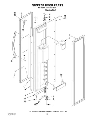 FREEZER DOOR PARTS
