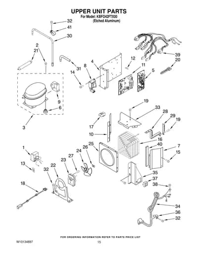 UPPER UNIT PARTS