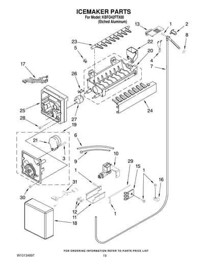 ICEMAKER PARTS