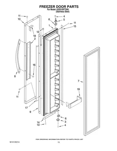 FREEZER DOOR PARTS