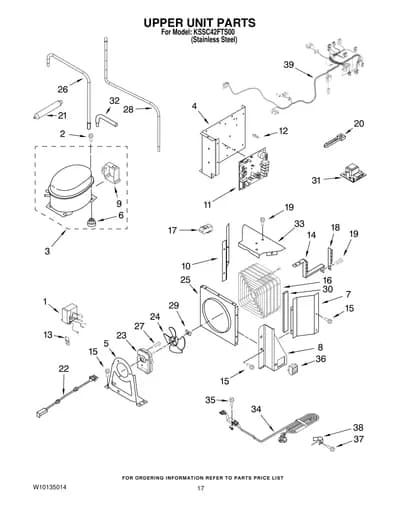 UPPER UNIT PARTS