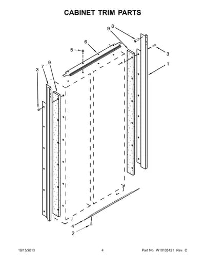CABINET TRIM PARTS