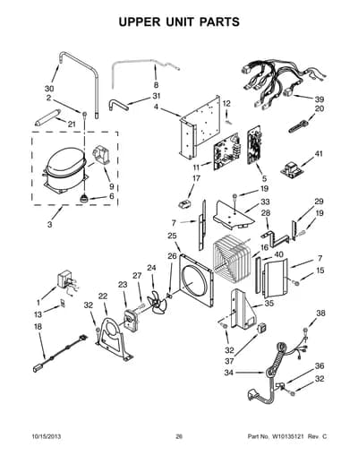 UPPER UNIT PARTS