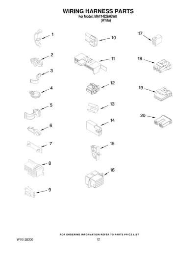 WIRING HARNESS PARTS