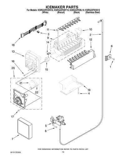 ICEMAKER PARTS
