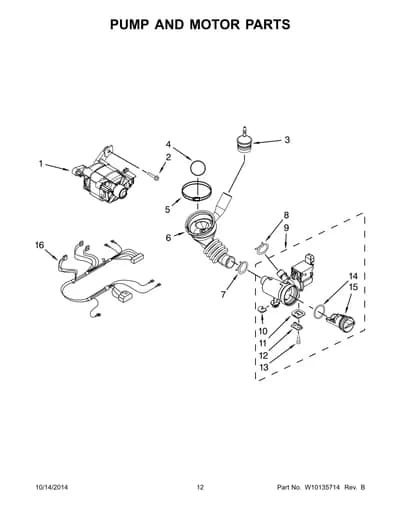 PUMP AND MOTOR PARTS